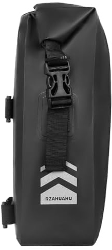 HTU 6L Bike Fork Bag Front Bag Waterproof Lightweight Cycling Pack Large Capacity with Reflective Strips for Mountain Road Bikes