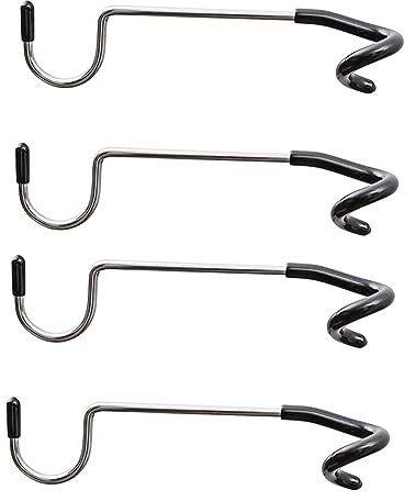 WOONEKY 4pcs Versatile Hanger for Camping Tent Lights Garden Decorations Easy Install Camping Pegs