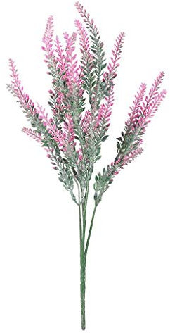 ABNNHK Artificial Flowers Lavender Bouquet Artificial Plant for Home Decor, Wedding,Garden,Patio Decoration 10 Bunches (Color : D) (B Q) (B Q)