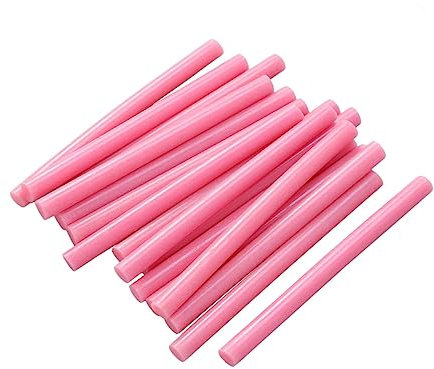 VILLCASE 16 Piezas barras de pegamento termofusible reparaciones básicas barras de pegamento caliente mini barras de pegamento caliente madera glue stick palos adhesivos pegante de barra