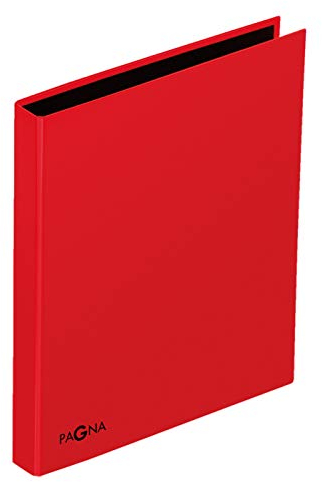 Pagna Ringbuch A4 Basic, 4-Ring-Mechanik, rot