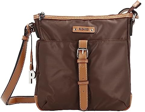 Picard Damen Schultertasche Sonja aus Nylon Mittel | Breite 4 cm höhe 24 cm länge 23 cm mit Reißverschluss | Alltag, Ausgehen