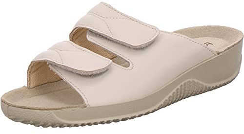 Rohde Damen Sandalen Pantoletten Clogs Weite F Soltau-40 1940, Größe:36 EU, Farbe:Beige