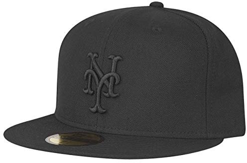 New Era 59Fifty Cap - MLB Black New York Mets - 7 5/8