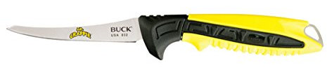Buck Erwachsene Filetiermesser, Modell 032 Mr. Crappie, Stahl 420HC, Thermoplast Nylon-Griff, Kunststoff-Scheide Anglermesser, Mehrfarbig, One Size