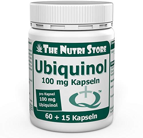Ubiquinol 100 mg Kapseln 60+15 Stk. - KANEKA QH™ - Aktiviertes Q10 für Vitalität und Leistungskraft