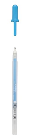 SAKURA Gelly Roll Souffle - Deco-Roller Gelstift Blau 936-3D Matte Finish - Opake Pastellblaue Tinte - Ideal für DIY Bastelarbeiten & nicht poröse Oberflächen