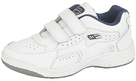 Dek Mens Orleans Wide Trainers Touch White