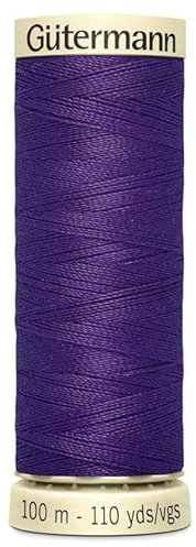 Gutermann Sew All Polyester Thread, Regal Purple 0373, 100 m
