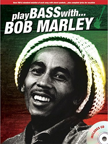 Play Bass With... Bob Marley. Sheet Music, CD for Bass Guitar Tab, Bass Guitar