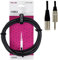 GEWA cavo per altoparlanti Pro Line, 5 m, nero, spina REAN, jack mono da 6,3 mm - XLR (m), 190600