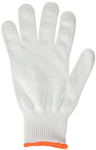 Victorinox Profi Soft-Schutzhandschuh für Messerhand, Arbeitshandschuh, Sicheres Schneiden, Gastronomie, XL, weiss