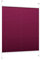 DécoProfi Plissee ohne Bohren Bordeaux 120cm x 130cm I Verspannte Plissees nach Maß mit Klemmträger/Klemmfix I Blickdichte Innenrahmen-Plissees zum Klemmen
