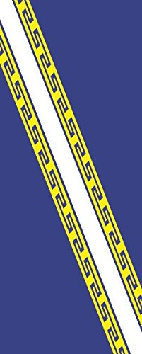U24 Drapeau de la Champagne Ardenne en format portrait 150 x 600 cm