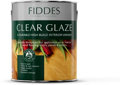 Fiddes Matt Finish Clear Glaze Varnish 2.5 Litre