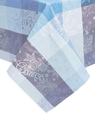 Garnier Thiebaut Mille Couleurs Bleu/Petrole 175 x 175 Beschichtet