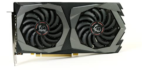 MSI Gaming GeForce GTX 1660 Ti 192-bit HDMI/DP 6GB GDRR6 HDCP Support DirectX 12 Dual Fan VR Ready OC Graphics Card (GTX 1660 TI Gaming X 6G) (Renewed)