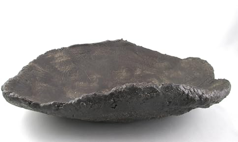 Bonsaischale Bogenschale Pflanzschale Waldschale Landschaftsschale anthrazit 38x26x7cm (27623)