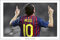 Lionel Messi Signed 12x8 Inch Photo Print Pre Printed Signature Barcelona Football Autograph Gift