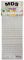 MDS Brand 1cm Zahlen Aufkleber zum beschriften von Kerzen, Hochzeitskerze, Scrapbook, Kommunionkerzen oder dankeskarten, EIN Preisgünstige Alternative zu wachsbuchstaben 21-3 (0-9 Silber)