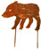 Frischling Wildschwein Edelrost