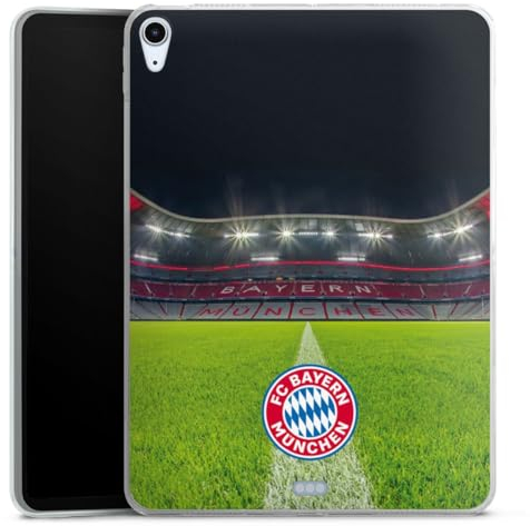 DeinDesign Silikon Hülle kompatibel mit Apple iPad Air 2020 (2020) Case Tablet Hülle FC Bayern München Stadion FCB