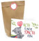 Kindergeburtstag Einladung Set mit je 8 Einladungskarten, Umschlägen, Tüten und Aufkleber - Koala Bär mit Herz