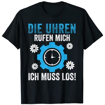 Herren Uhrmacher die Uhren rufen watchmaker T-Shirt