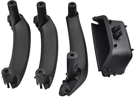 Interior Inside Door Handle for BMW X3 X4 F25 F26 2010-2015 2016 RHD LHD Main Driver Door Inner Handle Pull Trim Car Interior Door Panel Cover Replacement ( Color : B RHD Full Set )