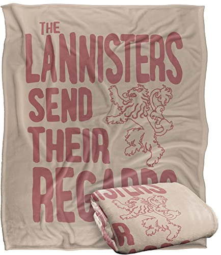 GAME OF THRONES Blanket, 152 x 127 cm The Warm Regards Silky Touch Super Soft Throw Blanket