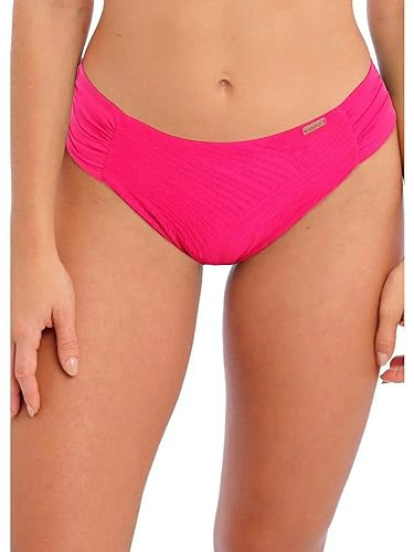 Fantasie Women's Ottawa Mid Rise Gathered Bikini Bottom, Freesia, Large