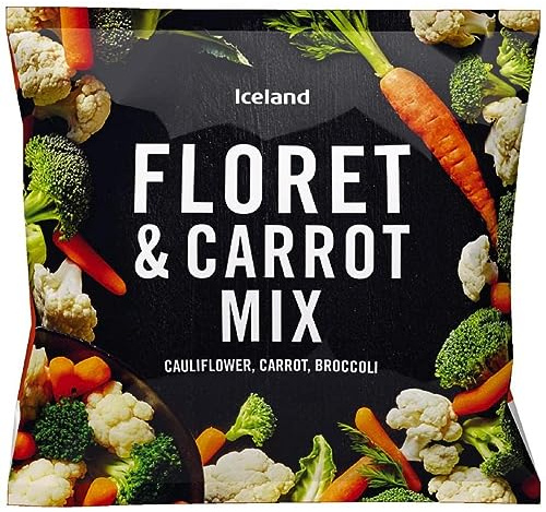 Iceland Floret and Carrot Mix - Cauliflower, Carrots and Broccoli 750g (Frozen)
