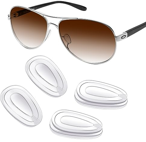 Mryok 2 Pairs Replacement Nose Pieces Nose Pads for Oakley Blender OO4059 Sunglass