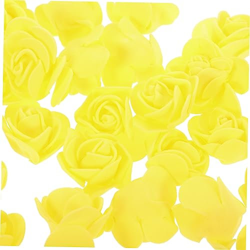 Didiseaon 60pcs Roses Artificial Rose Heads Simulation Rose Decor Bouquet Flower Decor Romantic Fake Flower Scrapbooking Wedding Bouquets Rose Fake Wedding Flower 3d The Flowers Pe Blush