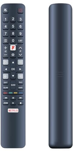TCNOUMT RC802N YU15 Replaced Remote Control Compatible for TCL Thomson TV 43P20US 43P735K 49C2US 50E17US 55C2US 55P615K 65C715K 65P735K 75C2US 75C728K