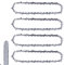 4 catene per motosega da 25 cm, LP 40, 1,3 mm, catena per motosega compatibile con Einhell GC-LC 18/25 Li & GE-LC 18/25 Li, Husqvarna 436 Li, 536 Li, 536 Li, 536 LiXP e molto altro ancora