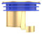 SagaSave Tappo Anti-Riflusso per Scarico a Pavimento, Rame, Plug and Play, Adatto per Diametro Foro 4 cm