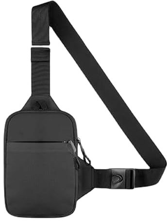 GWAWG Umhängetasche, Sling Chest Crossbody Bag, Wasserdicht Schultertasche, Crossbody Bag Backpack für Männer und Frauen, die Outdoor-Sportarten wandern
