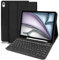 COEZFE Funda con Teclado para iPad Air 11 Pulgadas 2024, Español Ñ Teclado Magnético para iPad Air 11 Pulgadas M2 (A2902/A2903/A2904), Funda Teclado para iPad 6th Generation/ 5th/ 4th, Negro