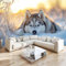 Generisch Fototapete Tier Husky Tapete Wandtapete Wanddeko Design 400x280 cm Mustertapete Wand Dekoration Wohnzimmer Schlafzimmer Büro Flur