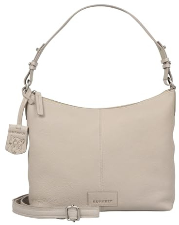 Burkely Soft Skylar Shoulderbag – Leder Damen Handtasche – Verstellbarer Riemen – Minimalistisches Design für den Alltag