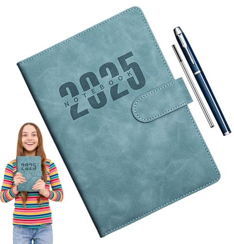 A5 Daily Journal Notebook, A5 Size Planner Notebook, 1 Page Per Day Planner, Business Planner Notebook, 2025 Daily Journal, Achieve Your Goals Schedule, Daily Planner For Home