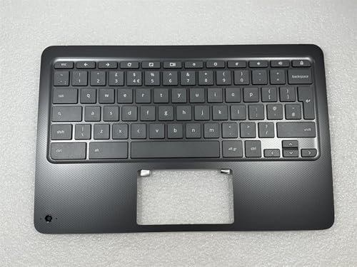Para HP Chromebook x360 11 G1 EE 927658-031 teclado de reposamanos inglés del Reino Unido