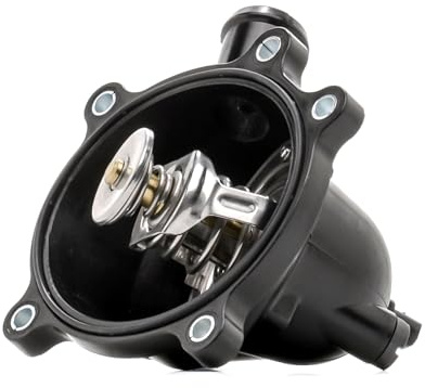 RIDEX 316T0536 Thermostat Kühlmittel Kühlwasserthermostat mit Dichtung mit Thermostat 95°C Kompatibel mit AUDI A6 Avant 4F5, C6 79121115BK 79121115BA 79121115N