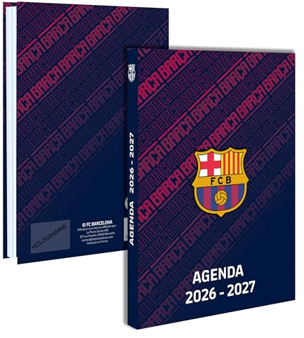 Agenda Escolar Barça 2026 2027 Barcelona - Colección Oficial FC Barcelona