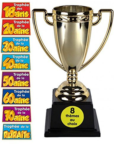 Cadoon's - Coupe Trophee Personnalisable Anniversaire