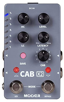 Mooer Cab X2 - Stereo Cabinet Simulator Pedal