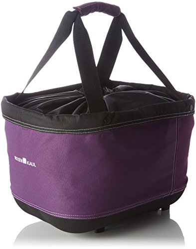 Rixen und Kaul Unisex-Adult Alingo GT für Racktime Fahrradkorb, Brombeer, 24 x 41 x 29 cm, 20 l