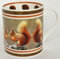 Mug - Squirrel, Fine Bone China by Wildlife Artist Robert E Fuller British Wildlife( 9.5 x 8 cm ) Red Squirrel Mug, Dishwasher and Microwave Safe