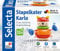 Selecta 62042 Stapelkater Karlo, Stapelspielzeug aus Holz, 10 cm